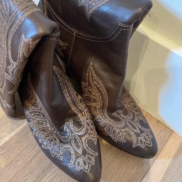 Womens cowboy boots - Picture 1 of 5